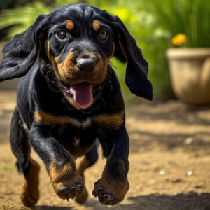 Black and tan coonhound puppies for sale UK